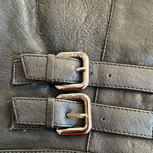 Calvin Klein black knee boots size 7.5 - Picture 7 of 7